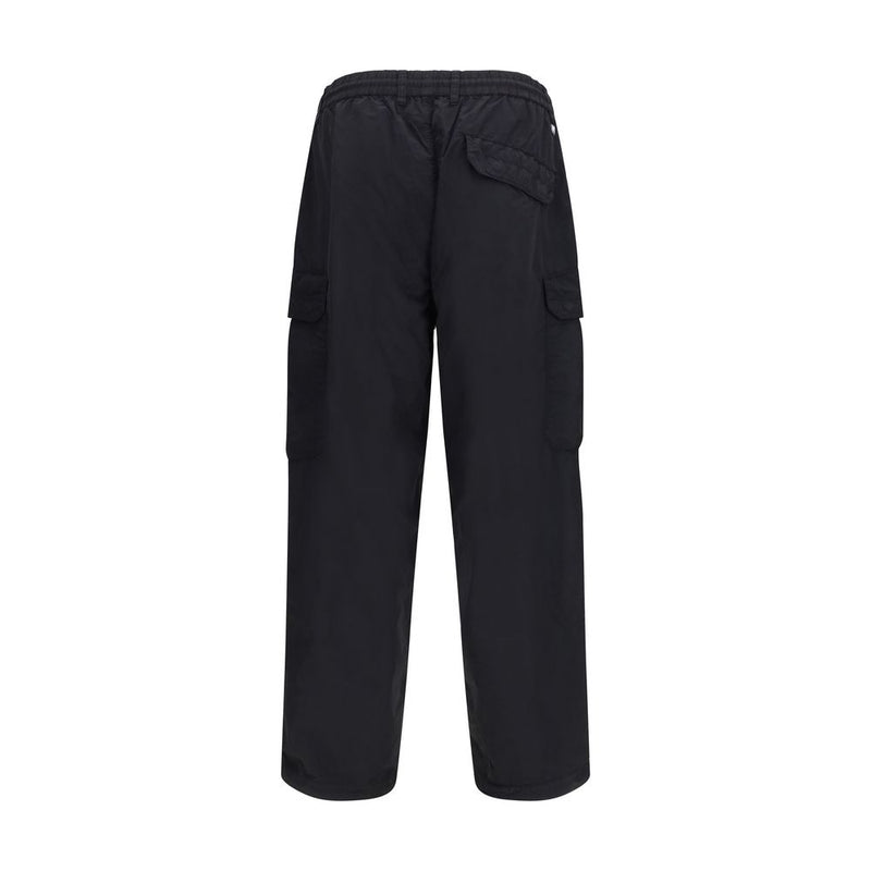 C.P. Company Black Polyamide Cargo Pants - SS26