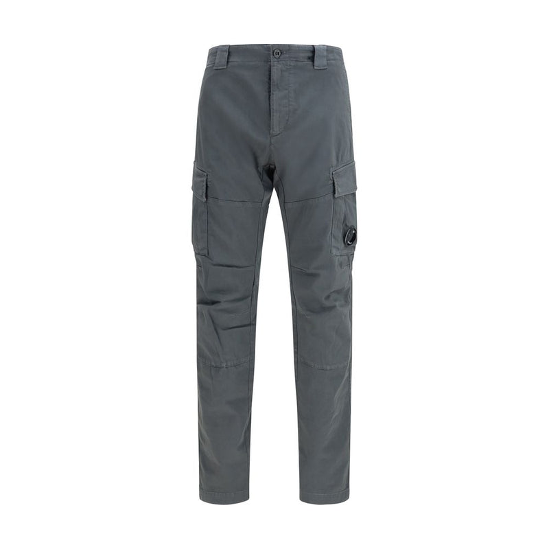 C.P. Company Blue Cotton Cargo Pants - Ergonomic Fit