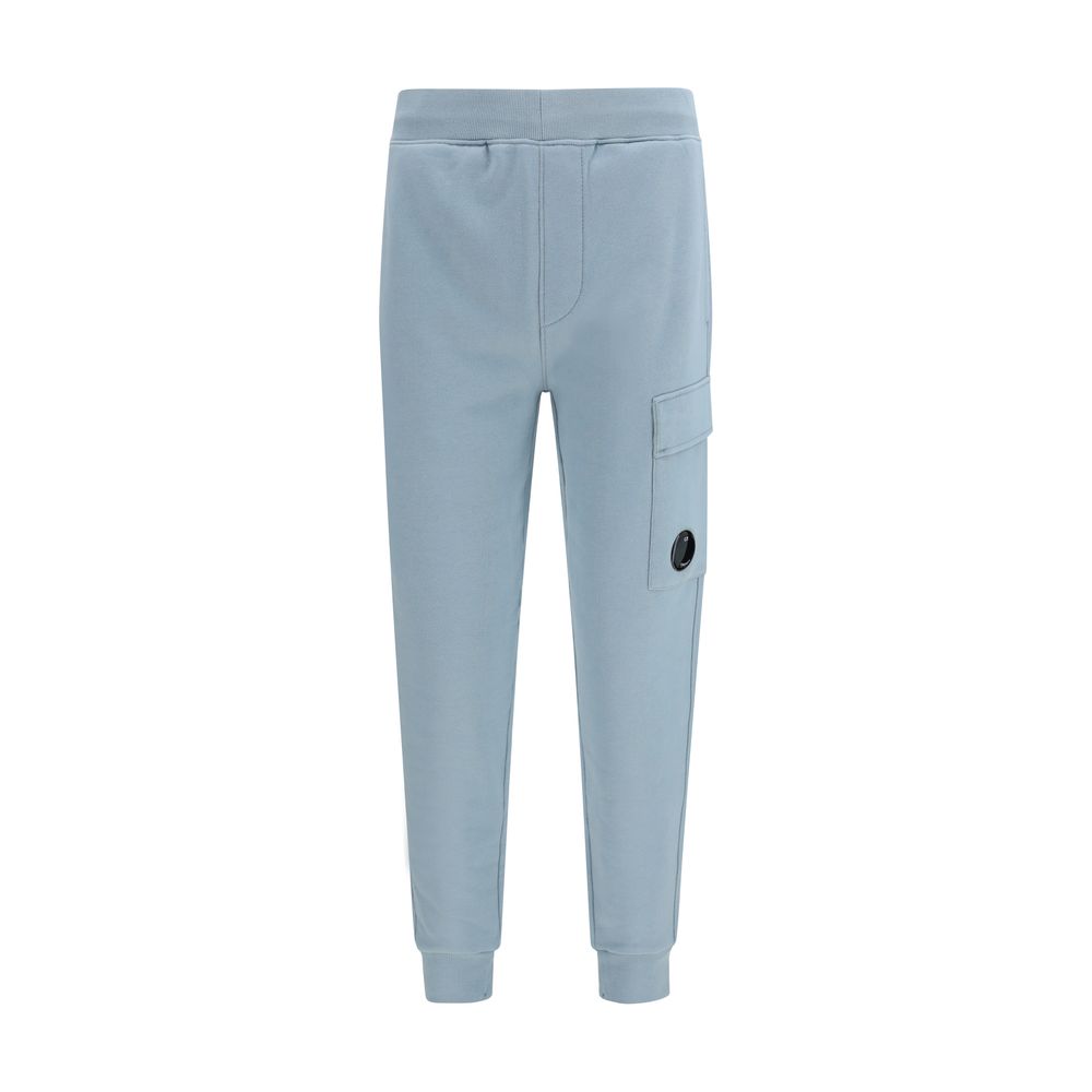 C.P. Company Blue Cotton Cargo Pants - Modern Comfort