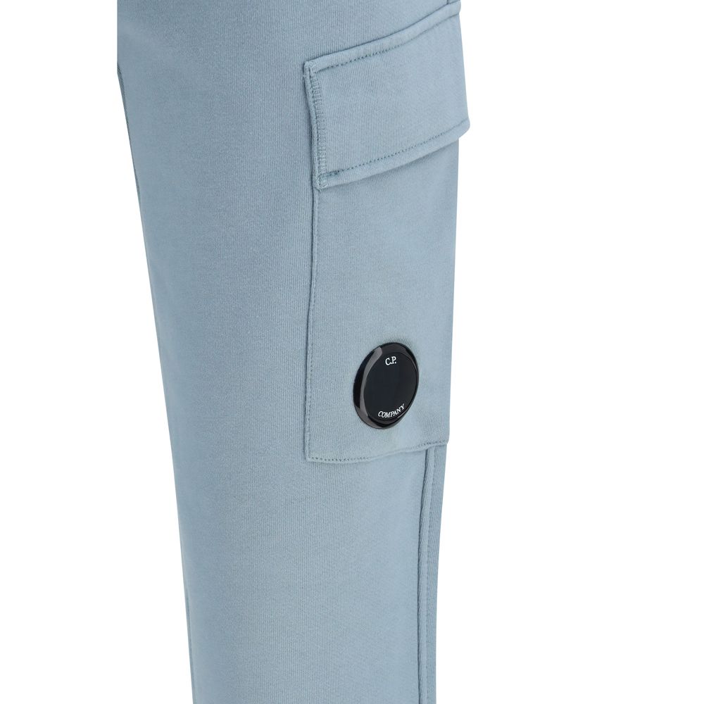 C.P. Company Blue Cotton Cargo Pants - Modern Comfort