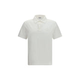 Polo Burberry en coton blanc