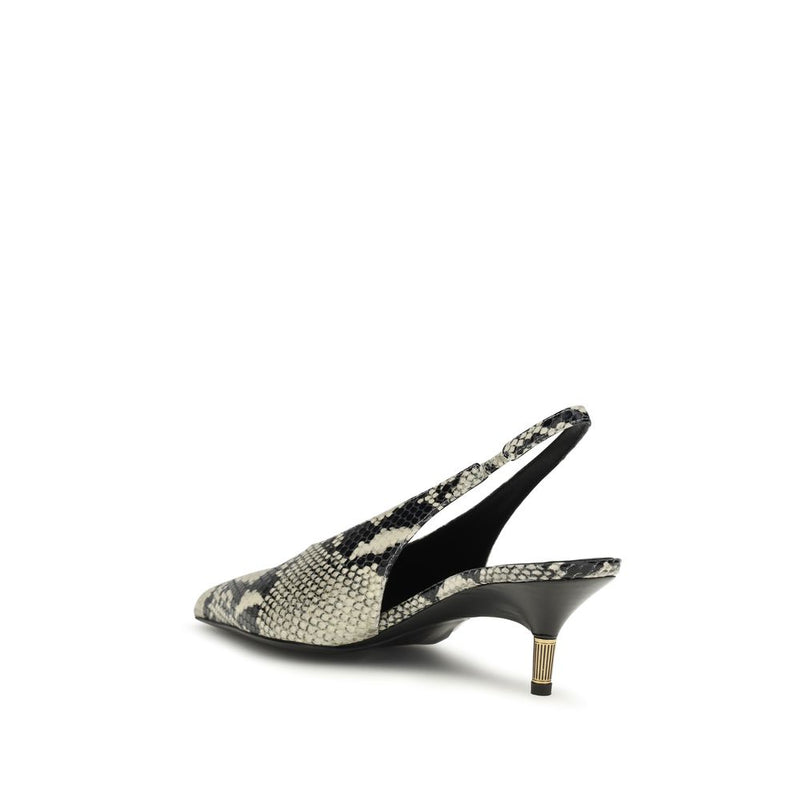 Khaite Multicolor Calf Leather Bos Taurus High Heel Pumps