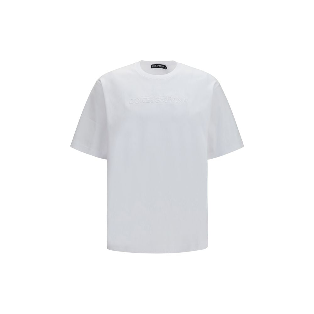 T-shirt en coton blanc Dolce &amp; Gabbana