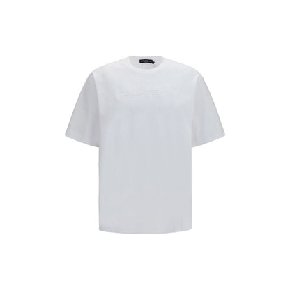 Wit katoenen T-shirt van Dolce &amp; Gabbana