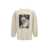 Our Legacy Beige Cotton Sweatshirt - Angry Fan Mail
