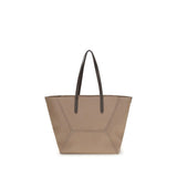 Brunello Cucinelli Beige Cotton Shoulder Bag - Elegant Tote