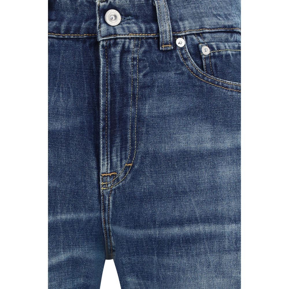 Our Legacy Wata Cut Blue Cotton Bootcut Jeans