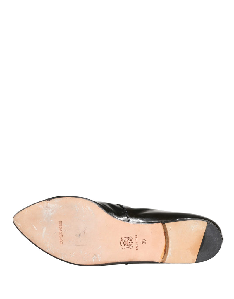 Dolce & Gabbana Black Leather Ankle Boots for Women