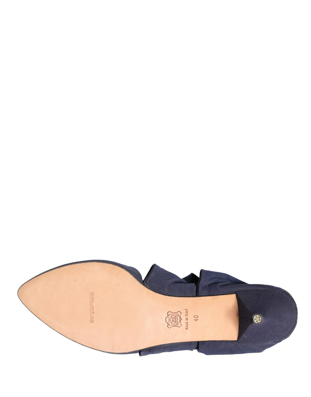 Dolce & Gabbana Blue Cotton Ankle Boots - Stretch Sock Style