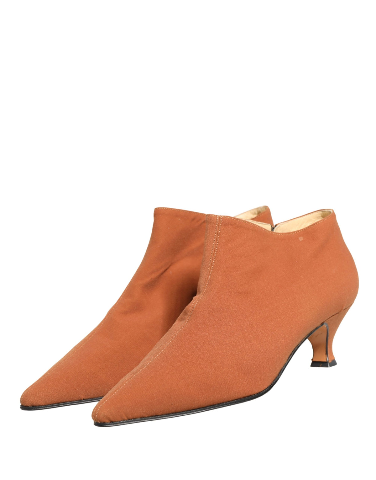 Dolce & Gabbana Brown Suede Ankle Boots - Women's Shoes