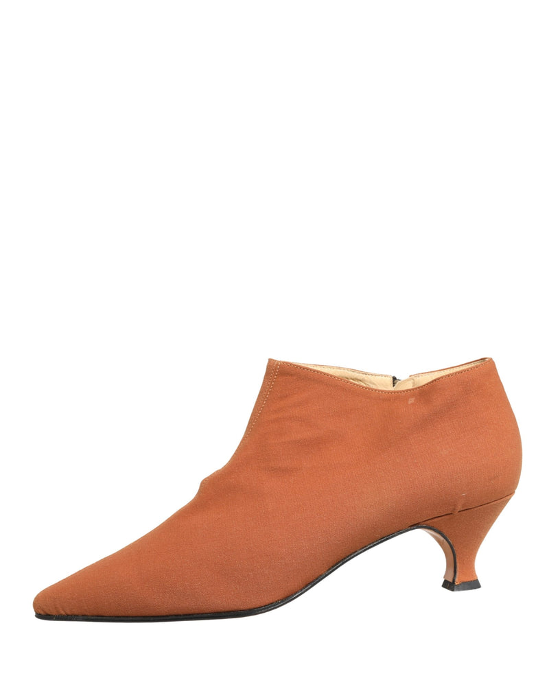 Dolce & Gabbana Brown Suede Ankle Boots - Women's Shoes