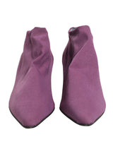 Dolce & Gabbana Purple Suede Ankle Boots - Authentic Collaboration