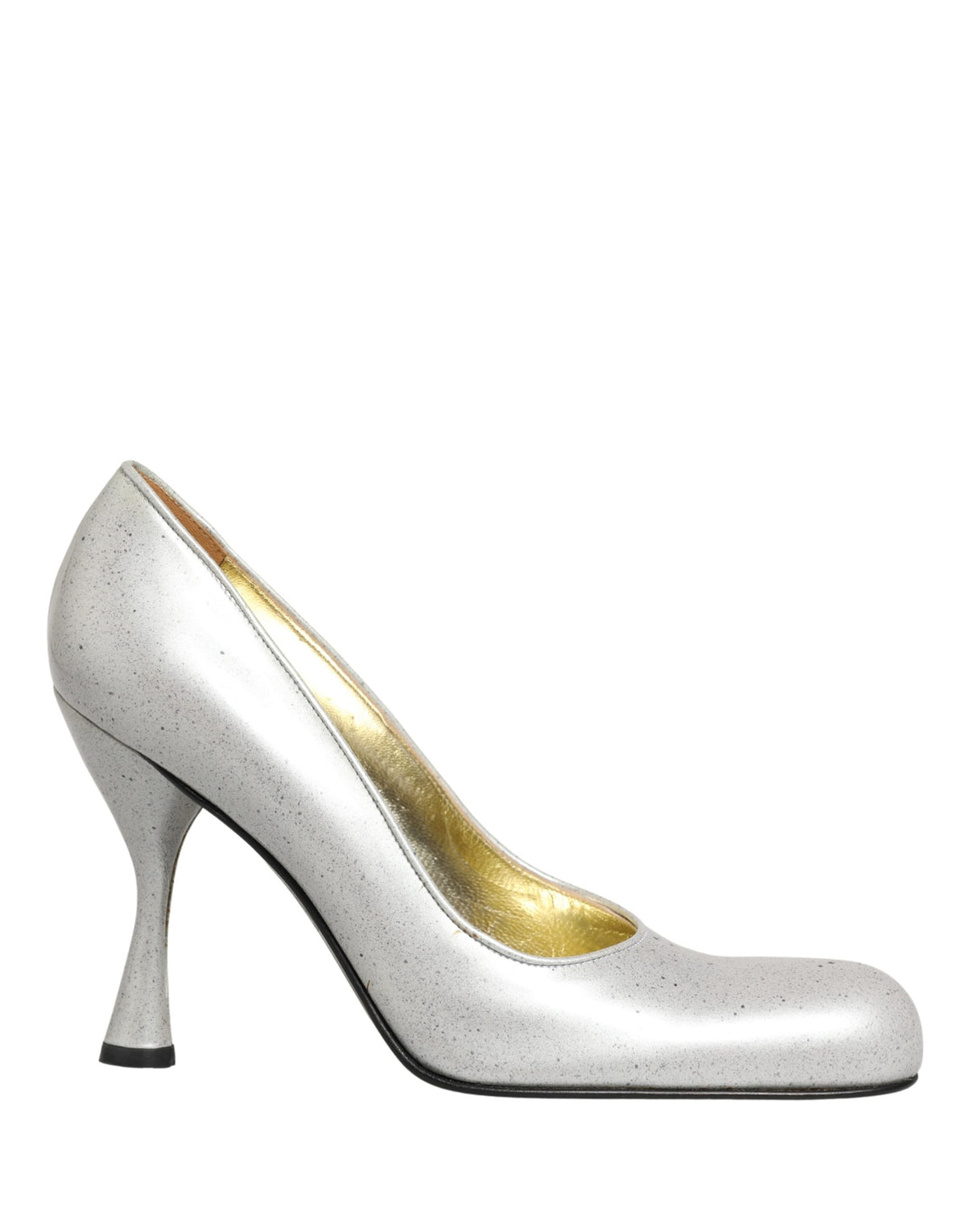 Dolce & Gabbana White Leather High Heels for Women - Pumps Shoes