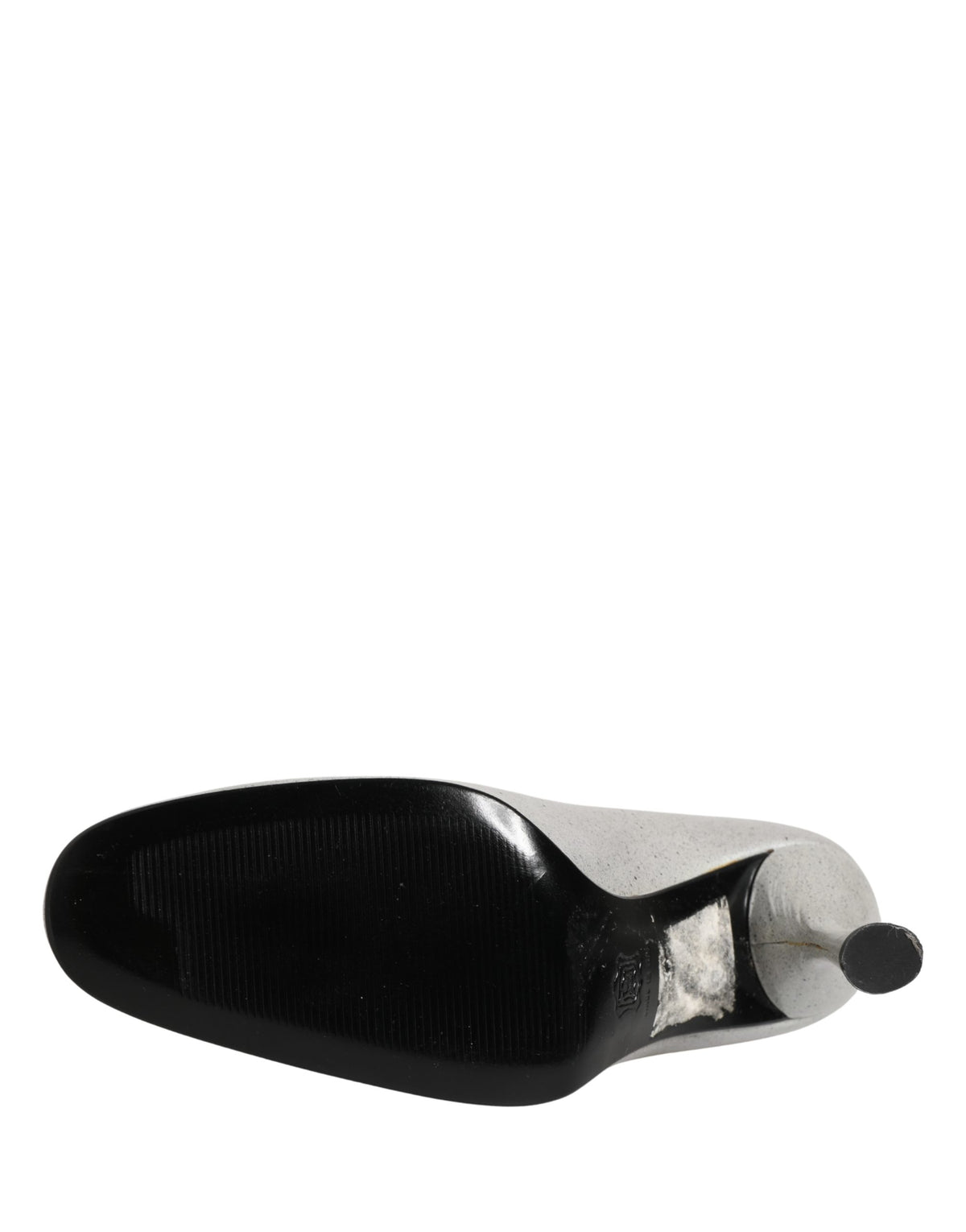Dolce & Gabbana White Leather High Heels for Women - Pumps Shoes