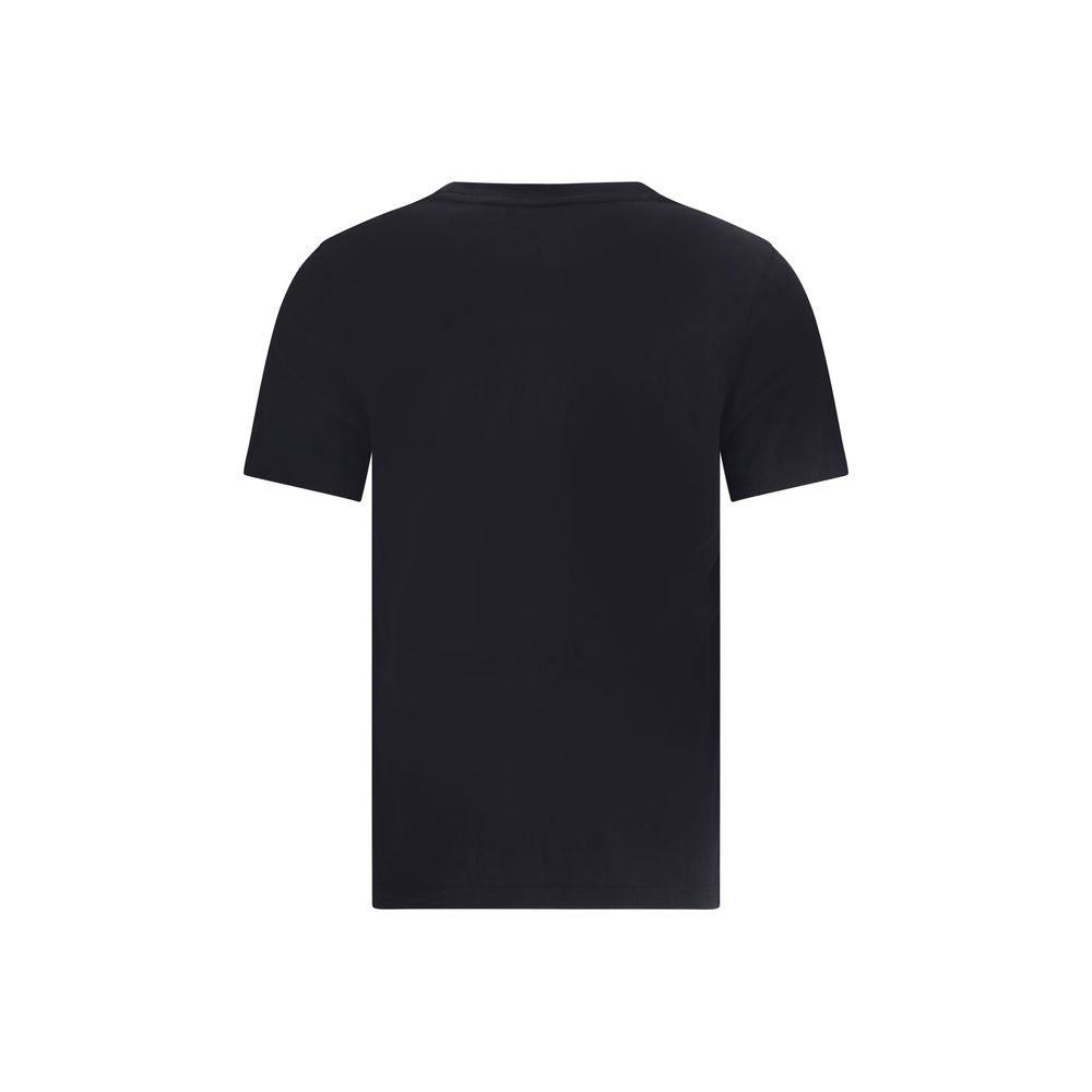 Maison Kitsuné Black Cotton T-Shirt - Baby Fox Regular Tee