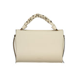 Coccinelle Bianco Leather Handbag for Women