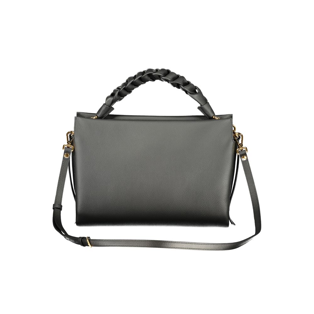 Coccinelle Black Leather Handbag for Women