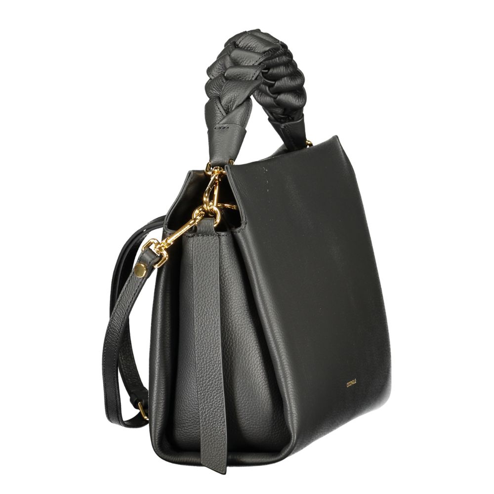 Coccinelle Black Leather Handbag for Women