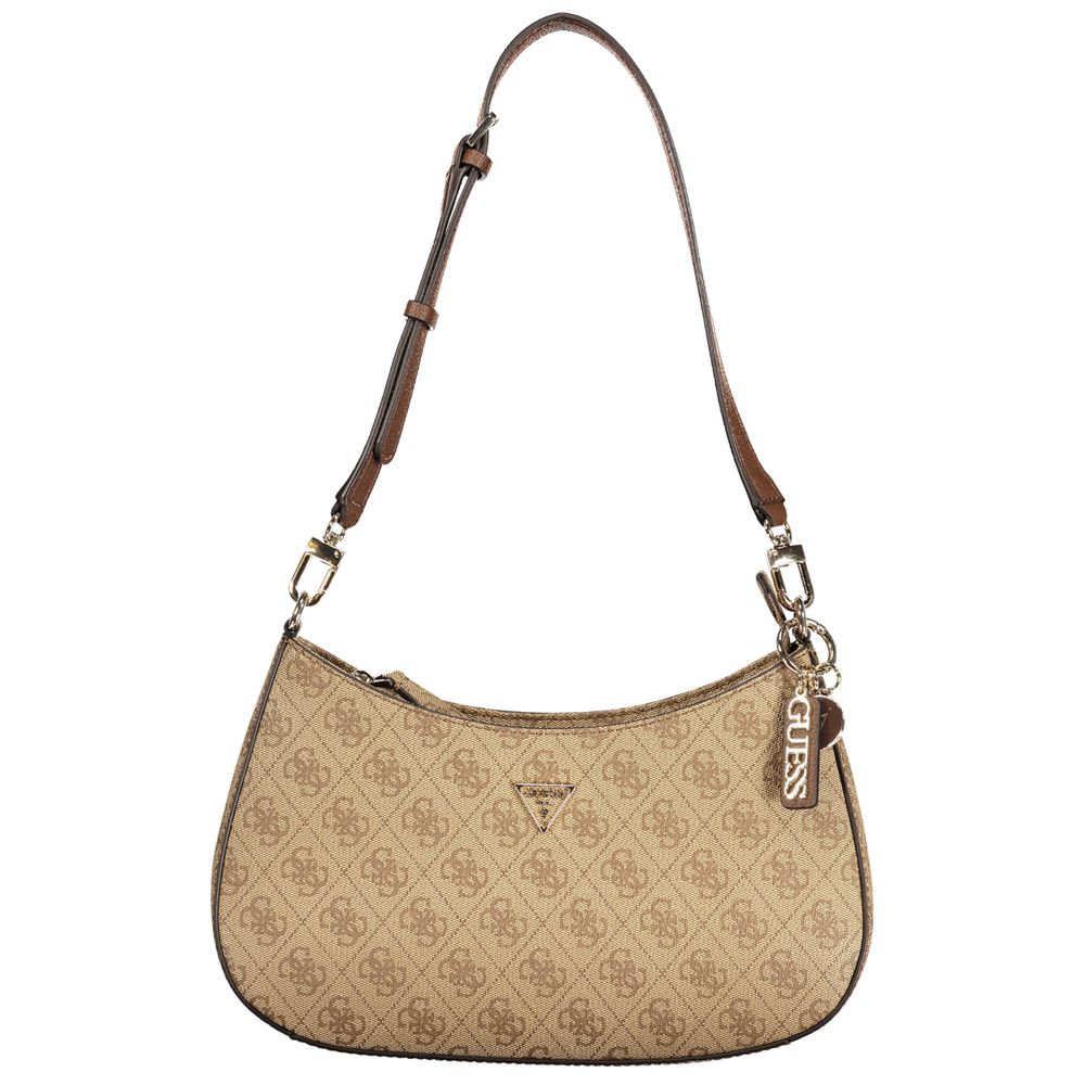 Sac à main Guess Jeans beige en polyuréthane pour femme