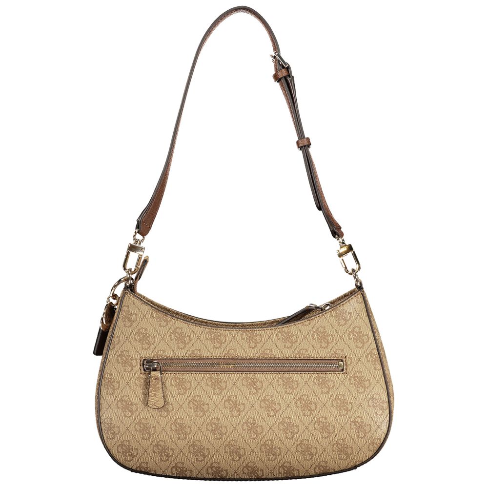 Sac à main Guess Jeans beige en polyuréthane pour femme