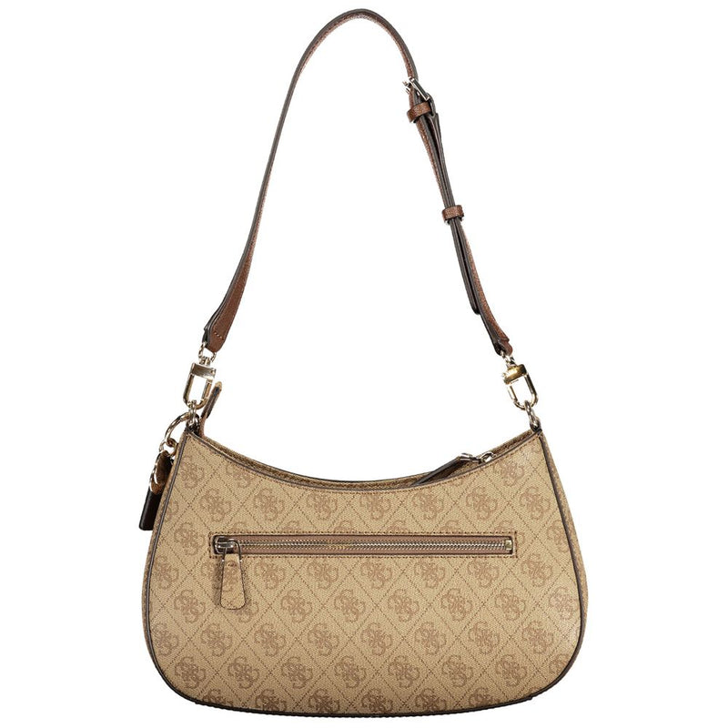 Sac à main Guess Jeans beige en polyuréthane pour femme