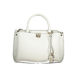 Guess Jeans White Polyurethane Handbag for Women