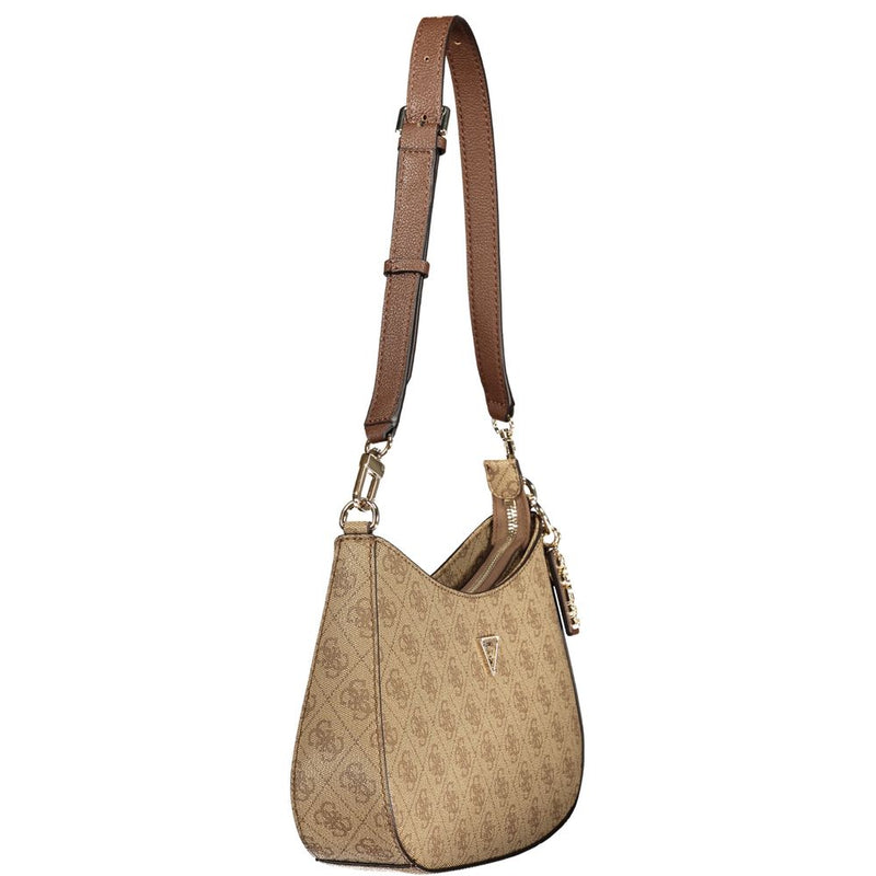 Sac à main Guess Jeans beige en polyuréthane pour femme