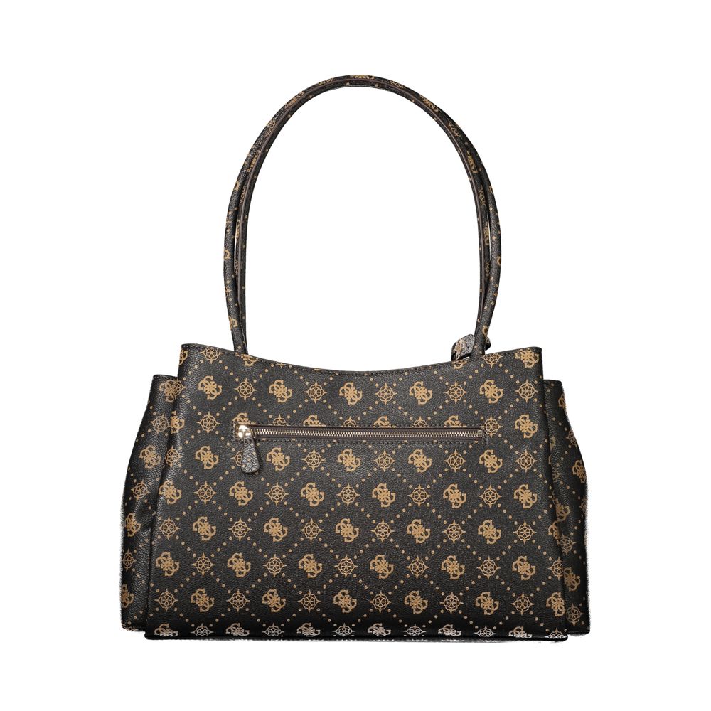 Guess Jeans Emelie Marrone Sac à Main pour Femme