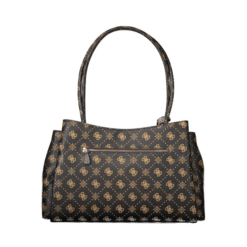 Guess Jeans Emelie Marrone Sac à Main pour Femme