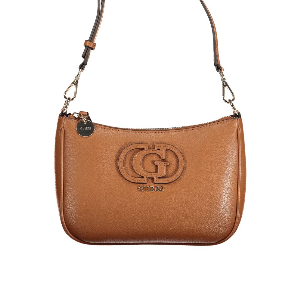 Guess Jeans Isola Brown Handbag for Women