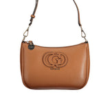 Guess Jeans Isola Brown Handbag for Women