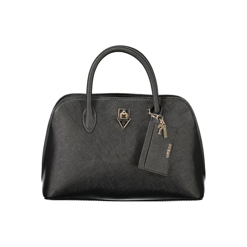 Guess Jeans Patsie Bag - Black Polyurethane Handbag for Women