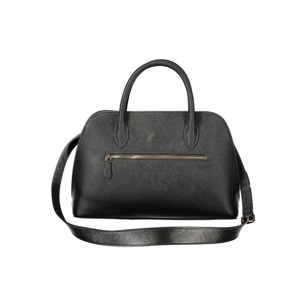 Guess Jeans Patsie Bag - Black Polyurethane Handbag for Women