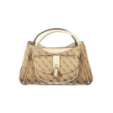 Guess Jeans Jessa Beige Handbag for Women