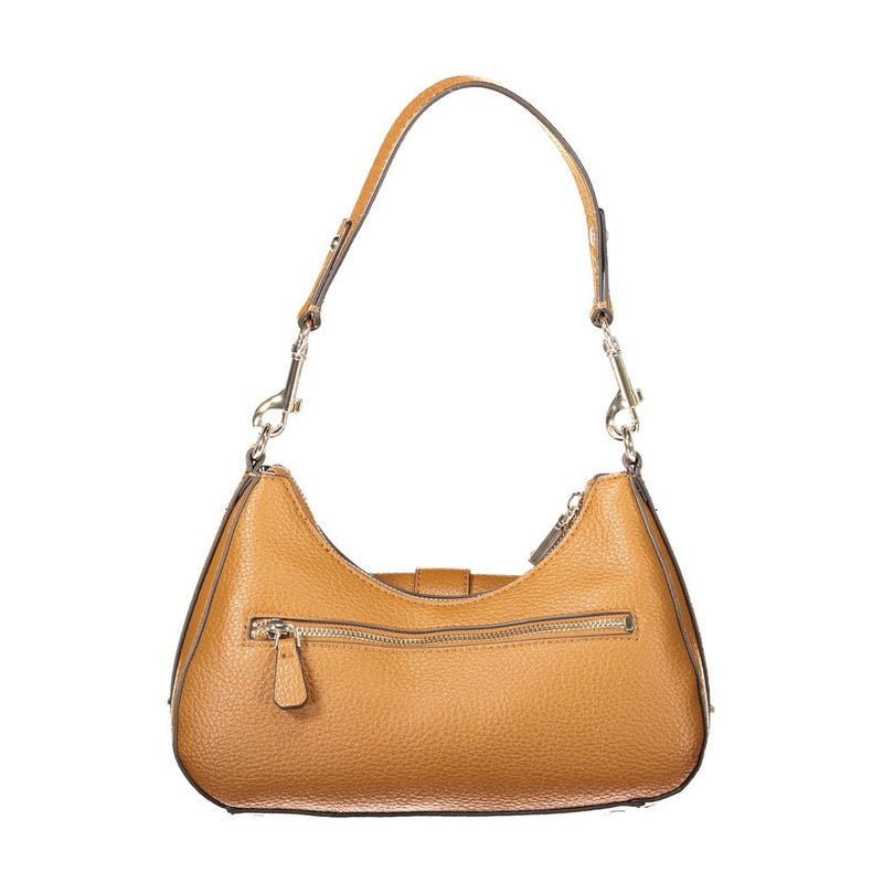 Guess Jeans Jessa Marrone Poliuretano Sac à Main Femme
