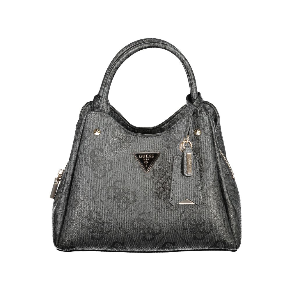 Guess Jeans Meridian II Nero Poliuretano Women Handbag