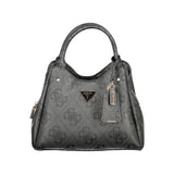 Guess Jeans Meridian II Nero Poliuretano Women Handbag