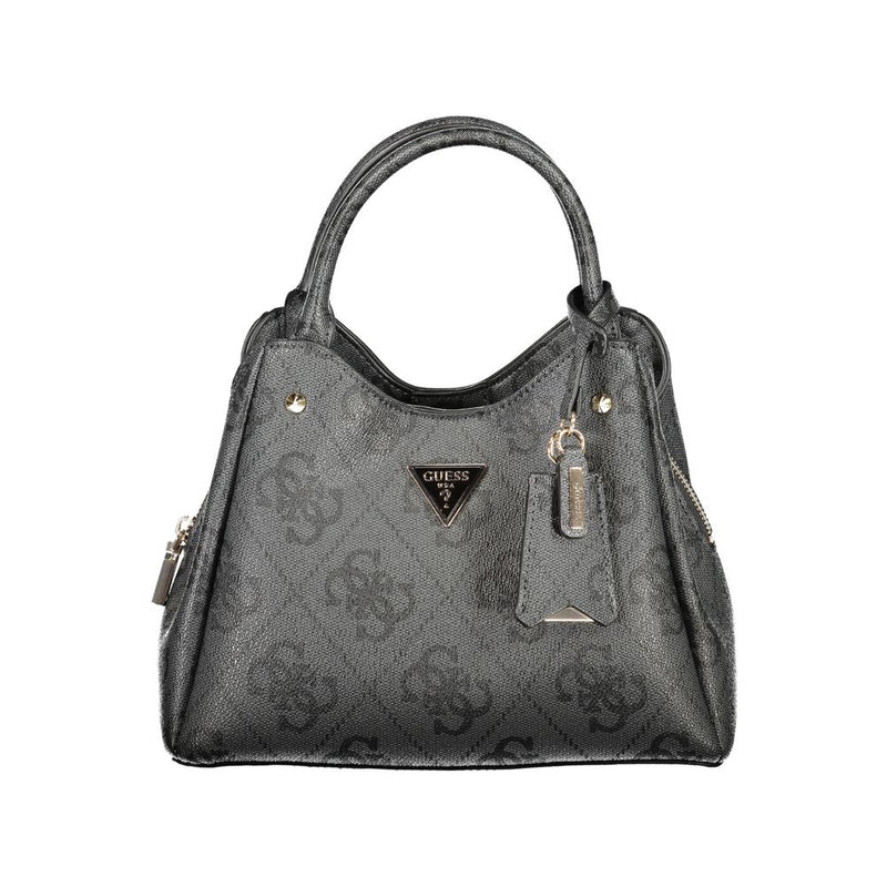 Guess Jeans Meridian II Nero Poliuretano Women Handbag