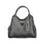Guess Jeans Nero Poliuretano Women Handbag