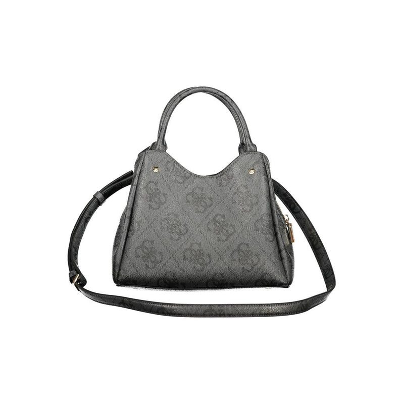 Guess Jeans Meridian II Nero Poliuretano Women Handbag