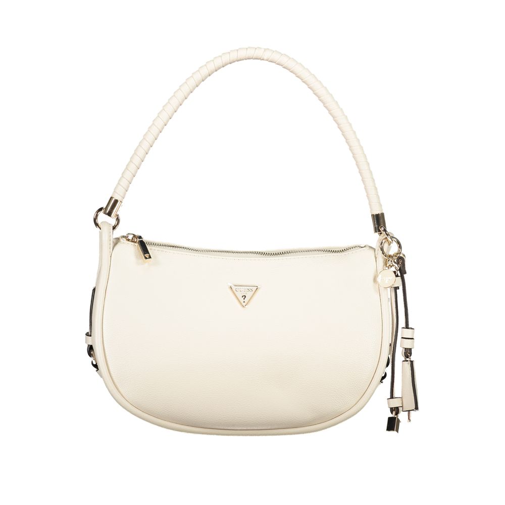 Guess Jeans Danya Bag - White Polyurethane Women's Handbag
