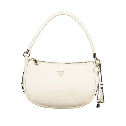 Guess Jeans Danya Bag - White Polyurethane Women's Handbag
