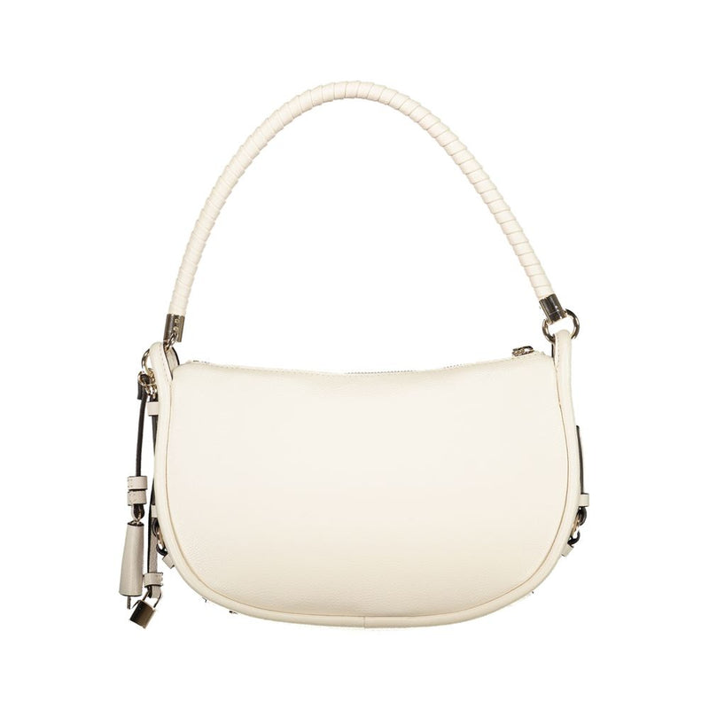 Guess Jeans Danya Bag - White Polyurethane Women's Handbag