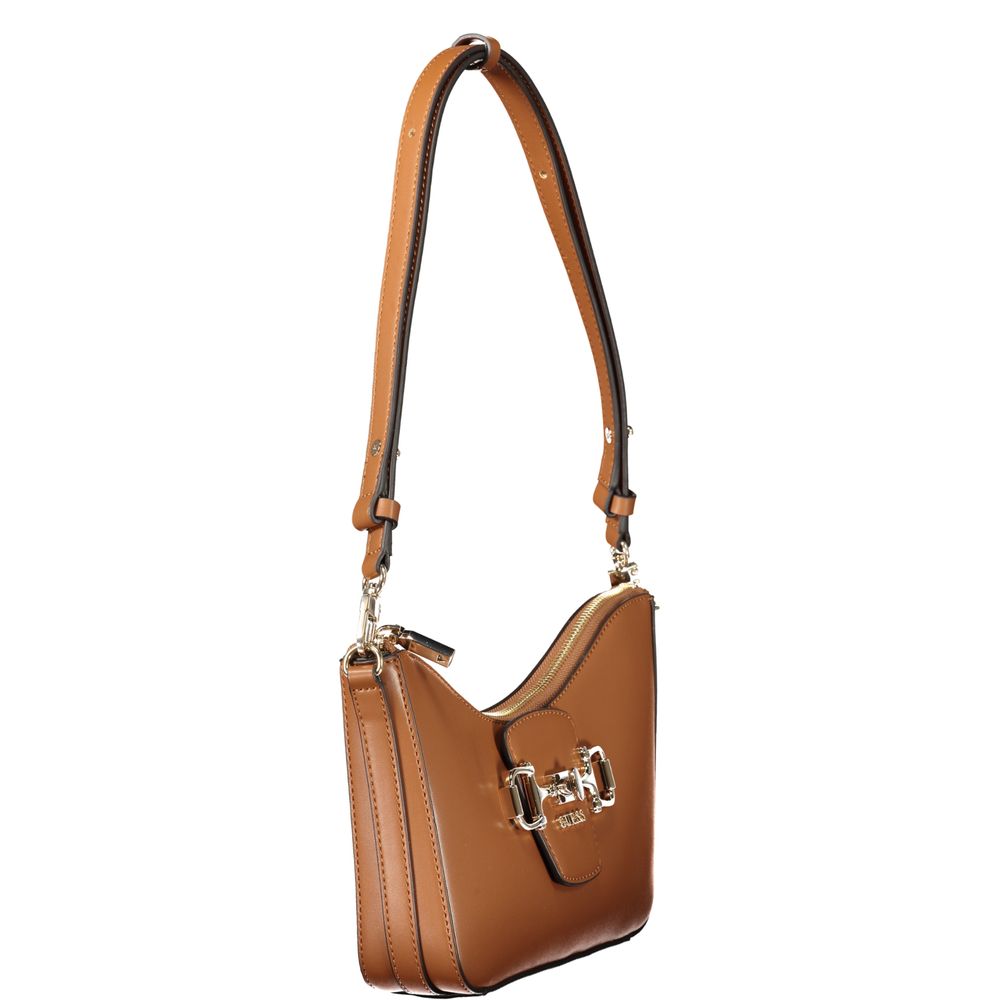 Guess Jeans Janie Marrone Sac à main pour femmes