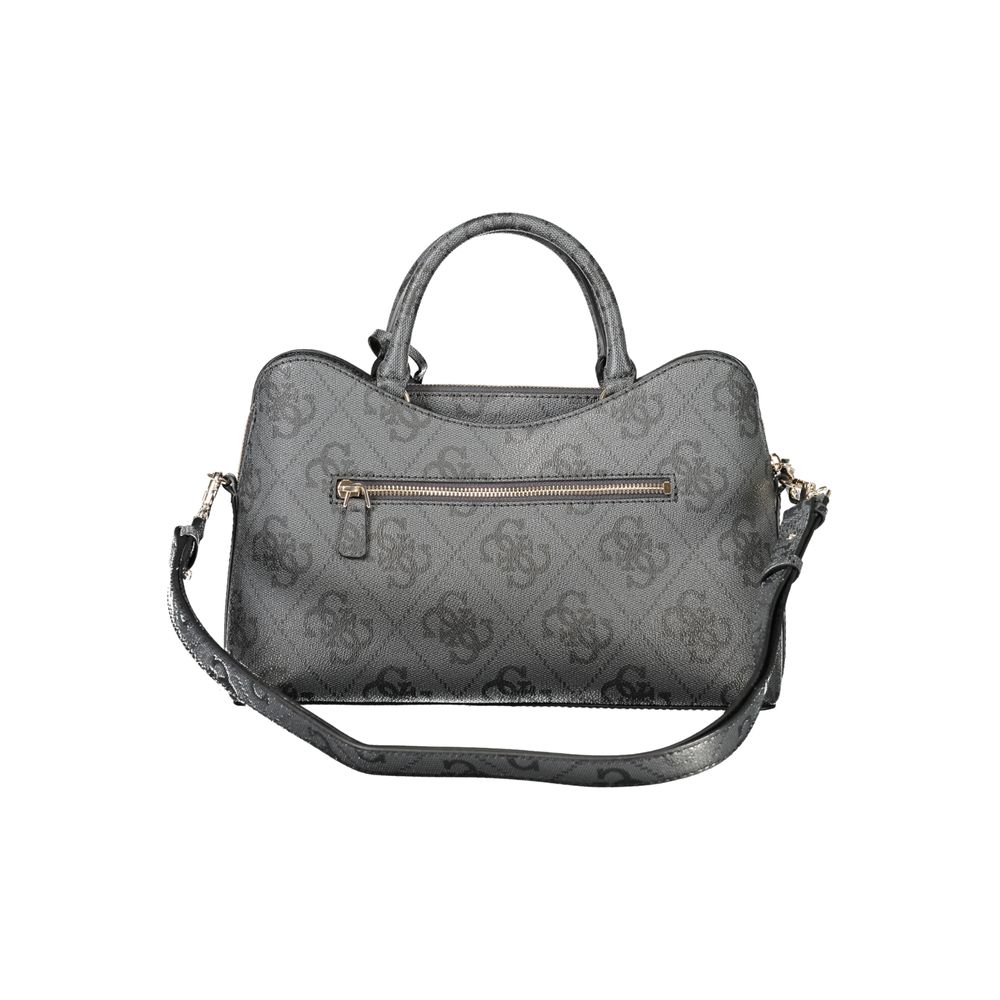 Guess Jeans 'Janie' Sac à Main Noir en Polyuréthane pour Femme
