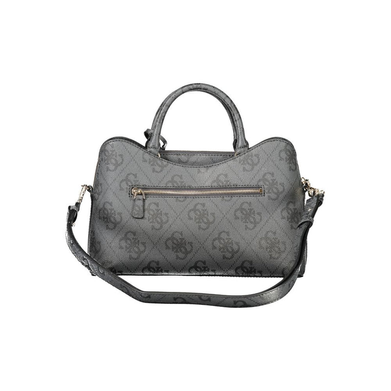 Guess Jeans 'Janie' Sac à Main Noir en Polyuréthane pour Femme