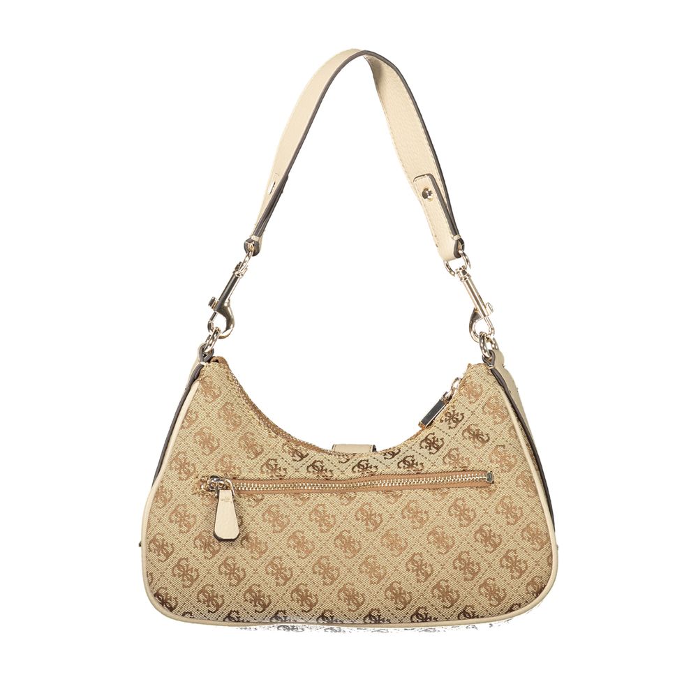Guess Jeans Jessa Beige Handbag for Women
