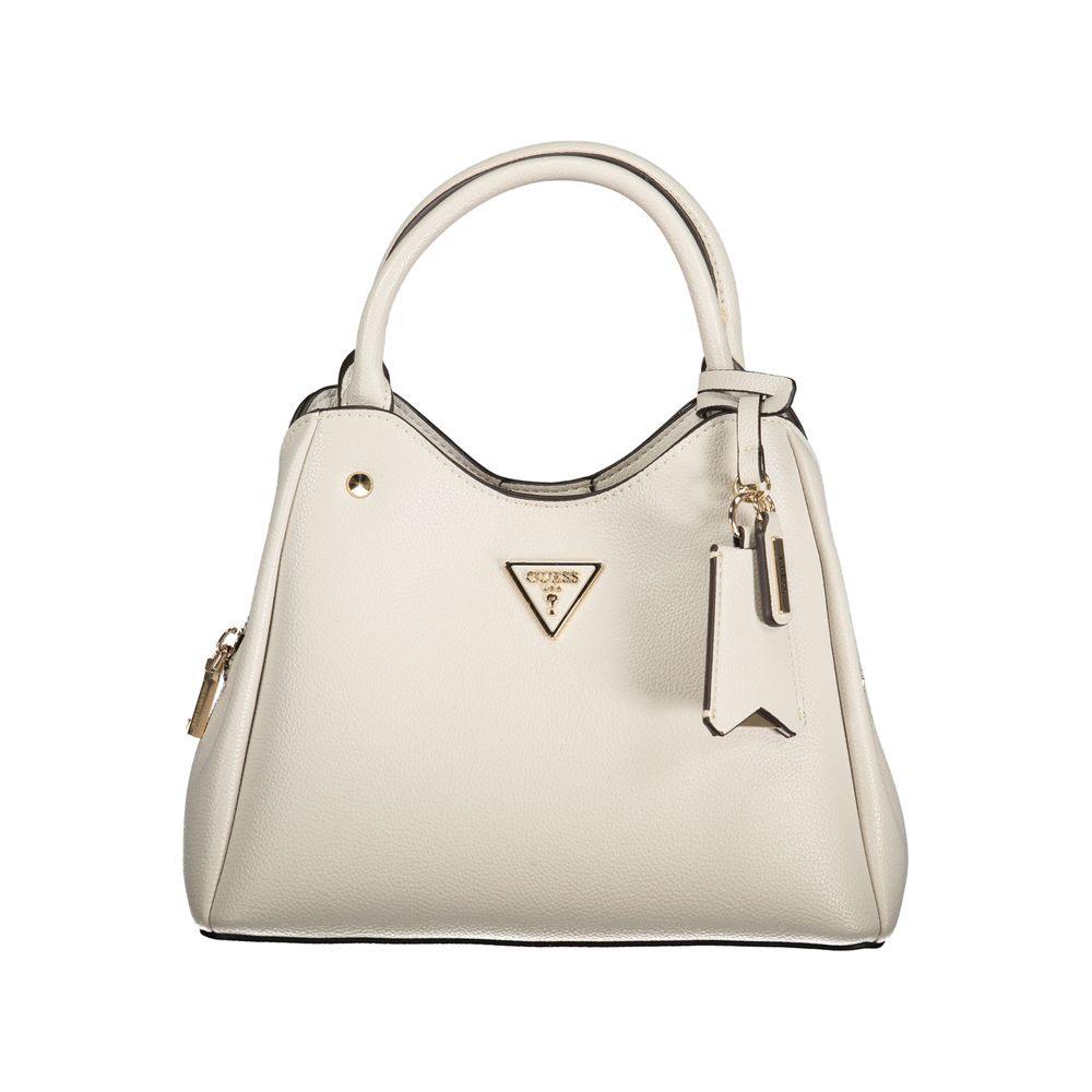 Guess Jeans Meridian II Sac à Main Femme en Poliuréthane Grigio