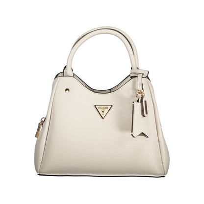 Guess Jeans Grigio Poliuretano Womens Handbag