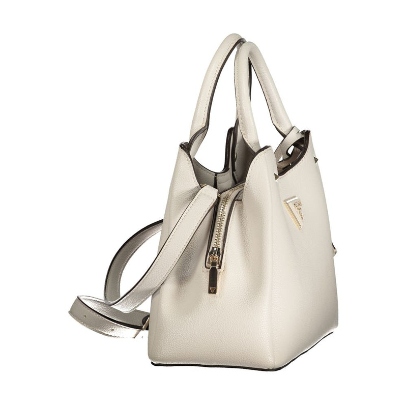 Guess Jeans Meridian II Sac à Main Femme en Poliuréthane Grigio